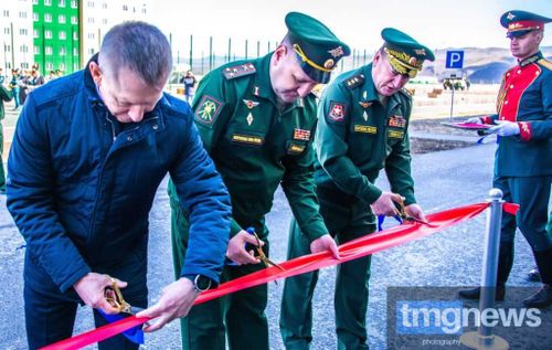 В столице Тувы возвели новый жилой комплекс для военнослужащих и членов их семей
