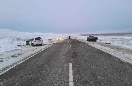 В аварии по дороге в Ак-Довурак погибли 3 человека