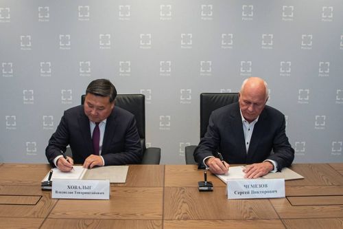 Глава Тувы подписал соглашение о сотрудничестве с «Ростехом»