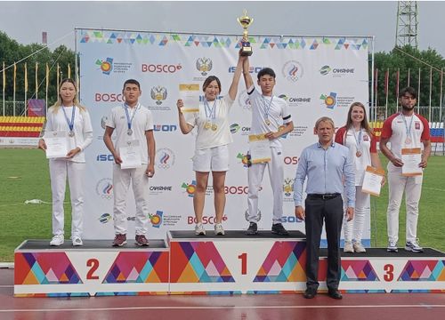 Лучники Тувы завоевали серебро на первенстве России