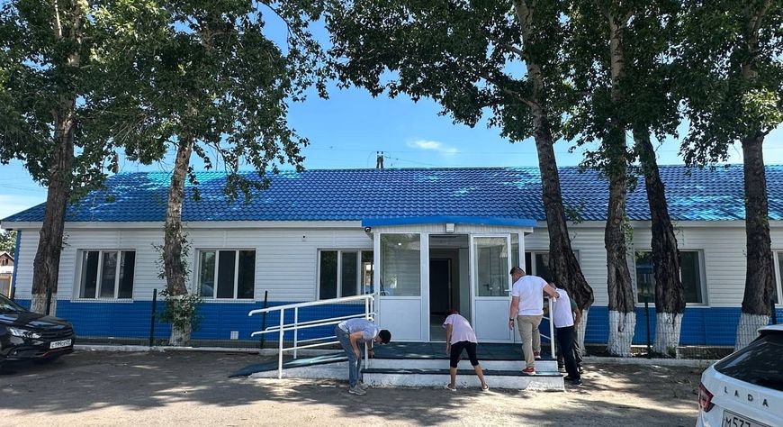 Капремонт Тандинской ЦКБ в селе Балгазын завершен