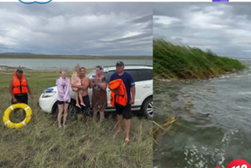 На озере Хадын спасены 18-летняя девушка и 5-летний ребенок