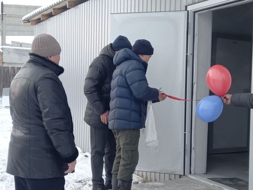 В Бай-Тайгинском районе открыли современный мясоперерабатывающий цех