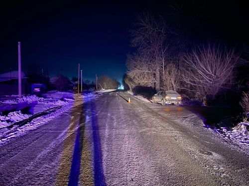В Кызыле пьяный водитель, уснув за рулем, сбил женщину