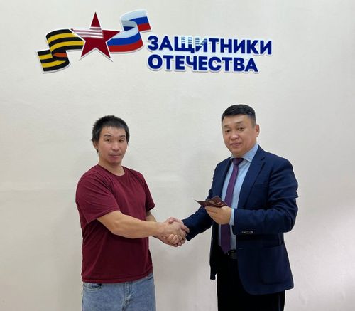 Новоиспеченный отец стал ветераном боевых действий