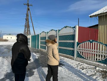 Чаданцев утром встретило зрелище разлившейся по улицам воды