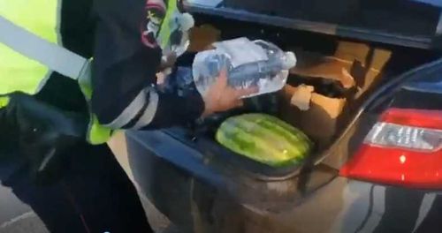 На Шивилиге инспекторы ДПС пресекли ввоз нелегального спирта