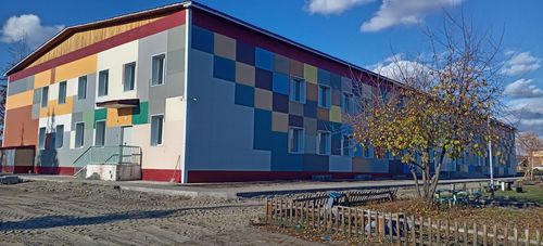 В Каа-Хемском районе продолжается капитальный ремонт детского сада «Родничок»