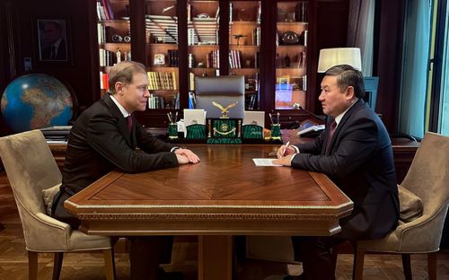 Денис Мантуров и Владислав Ховалыг обсудили социально-экономическое развитие Тувы и инвестиционные проекты с «Ростехом»