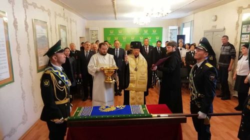 В Туву прибыло знамя службы судебных приставов