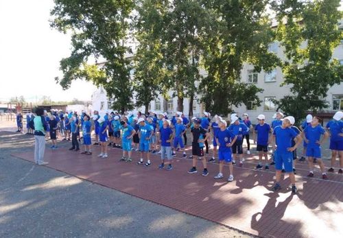 В Туве начал работу детский лагерь «Патриот»