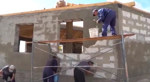 В Самагалтае строится буддийский храм методом народной стройки