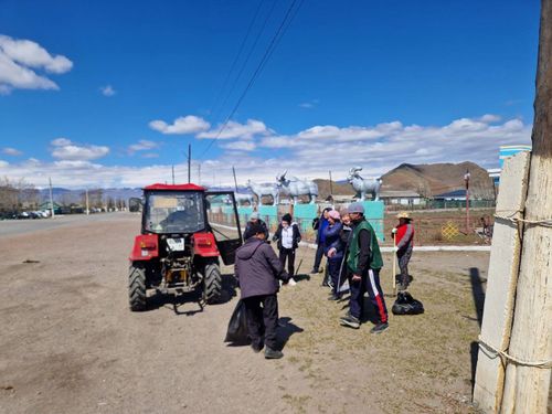 Тува присоединилась к Всероссийскому субботнику