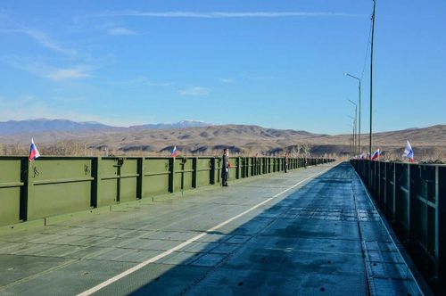 С 20 по 30 апреля будет прекращено движение по мосту, соединяющему сёла Кара-Хаак и Черби с городом Кызылом