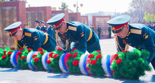 В Кызыле прошел торжественный митинг, посвященный 67-ой годовщине Великой Победы