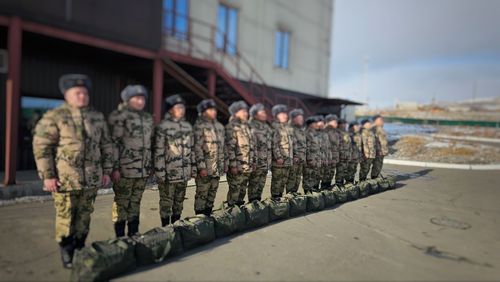 Новобранцы из Тувы отправились служить в воинские части Приволжского округа Росгвардии