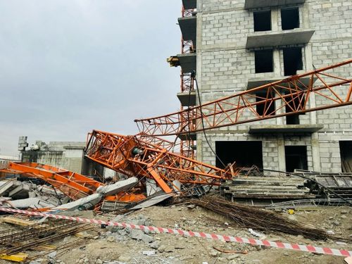 Причины аварии на стройплощадке выясняются