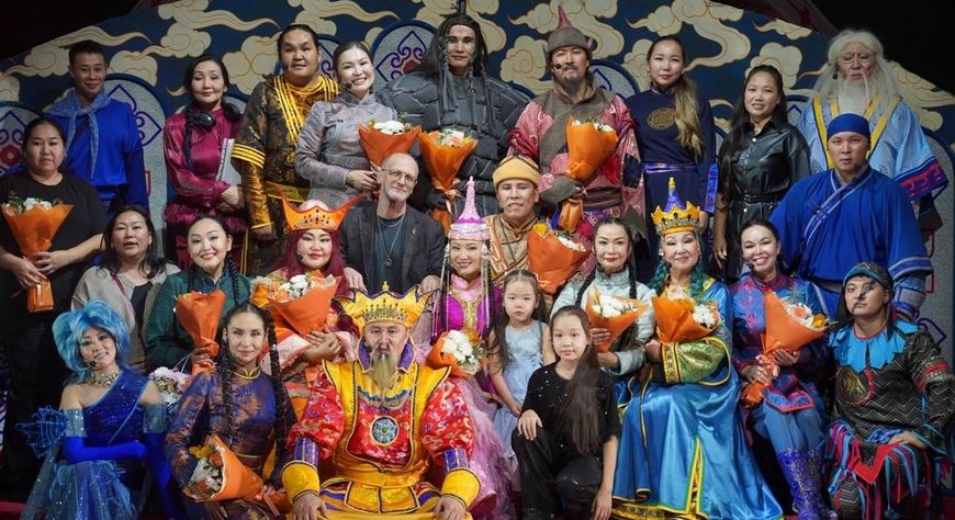 В Красноярске состоялся премьерный показ тувинского мюзикла «Легенда ветров»
