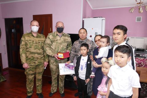 Семья Росгвардейца из Тувы во Всероссийском конкурсе «Семья года»