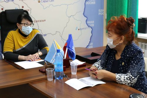 Ирина Бадыргы провела прием граждан