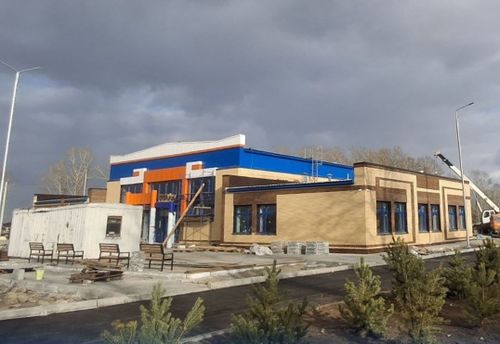 В селе Бай-Хаак завершается строительство сельского клуба