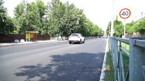 В столице Тувы уложили новый асфальт на улице Салчака Тока