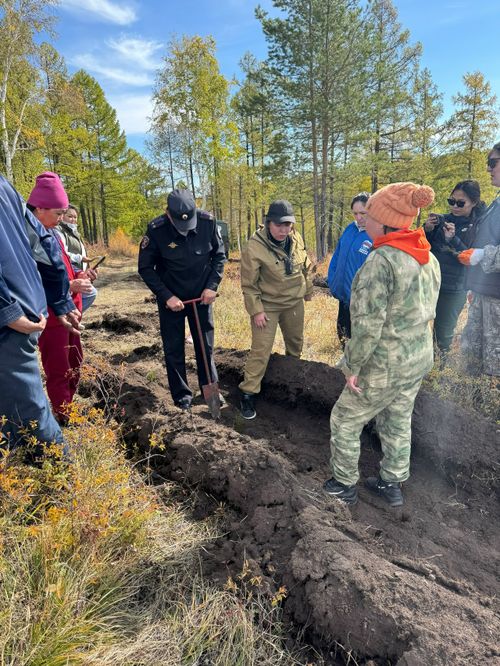 В Тандинском районе активисты высадили саженцы сосны в рамках акции «Сохраним лес»