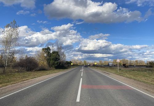 На федеральных трассах осветили дороги