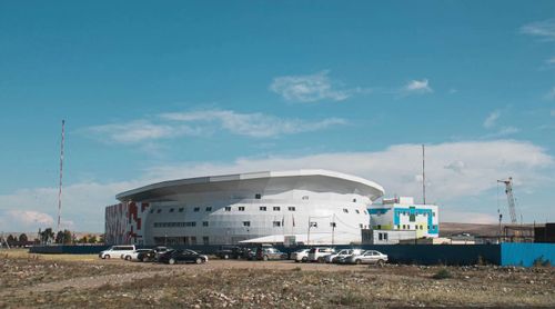 Озвучены сроки сдачи одного из долгостроев Тувы - спортивно-культурного центра в поселке Каа-Хем