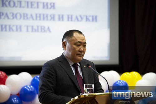 Шолбан Кара-оол: "Нужно учить детей быть успешными в будущем"