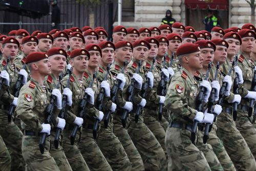 Багыр Дакыр-оол-участник парада Победы в Москве