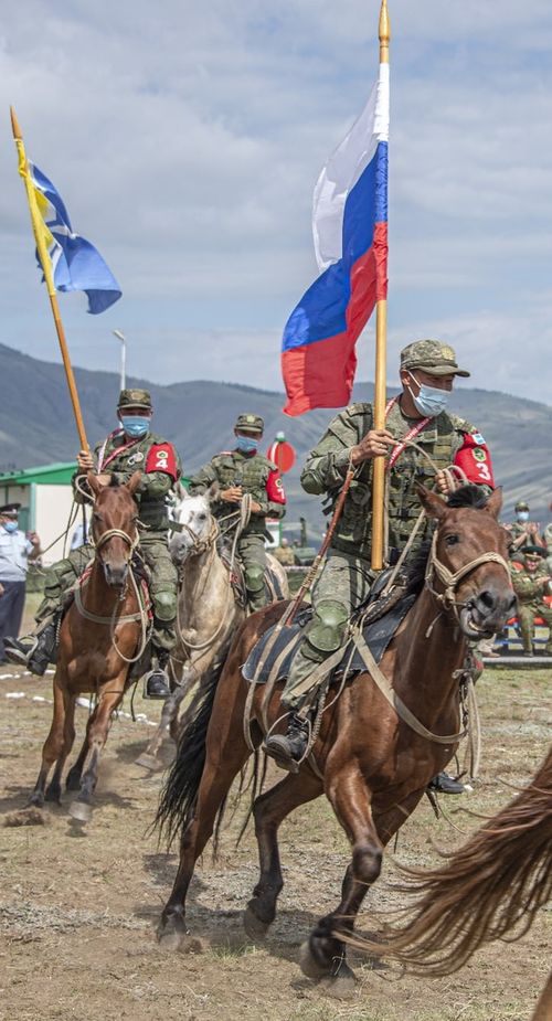 КОМАНДА ЦВО ОДЕРЖАЛА ПОБЕДУ НА ВСЕАРМЕЙСКОМ КОНКУРСЕ "КОННЫЙ  МАРАФОН"