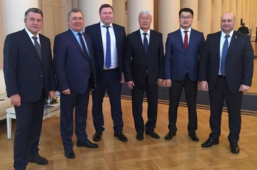Кан-оол Даваа принял участие в заседании Совета законодателей России