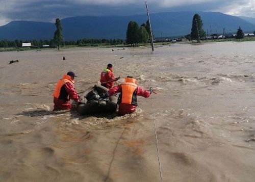 ОПЕРАТИВНАЯ ОБСТАНОВКА В ТУВЕ В СВЯЗИ С ПАВОДКОМ
