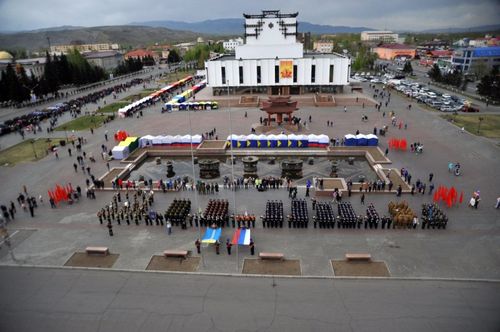 9 мая в Кызыле будет временно перекрыто движение в центре города