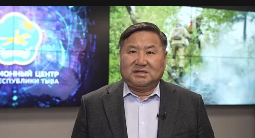 Глава Тувы обратился к землякам с призывом о сохранении лесов