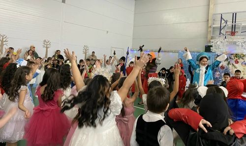 Соок-Ирей биле Харжыгаш 19 дугаар школага аалдап четкен