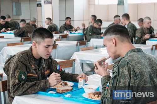 Как кормят мобилизованных, которые находятся в 55-й бригаде?