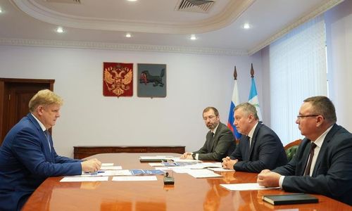 Анатолий Серышев провёл рабочую встречу с Игорем Кобзевым и Александром Ведерниковым