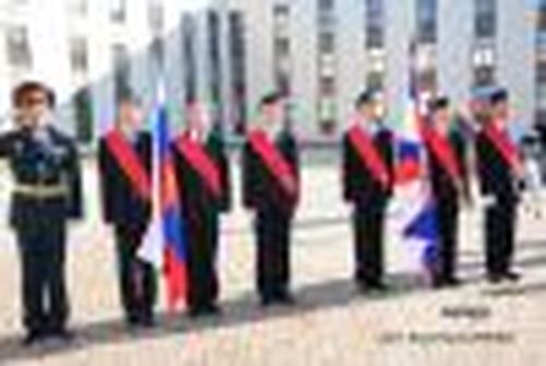 В кадетском училище прозвенел звонок