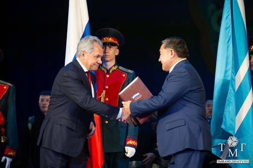 В Туву прибыл секретарь Совета безопасности РФ Сергей Шойгу