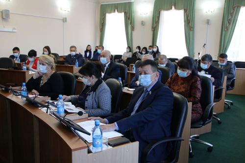 В Верховном Хурале состоялось собрание членов парламентской фракции «Единой России»