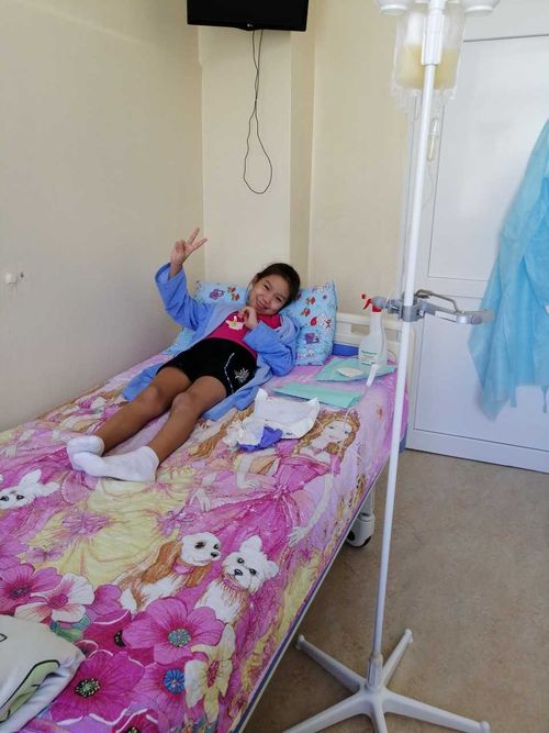 Девятилетней Вилории Лаа каждую неделю требуется лекарство за 38 тысяч рублей