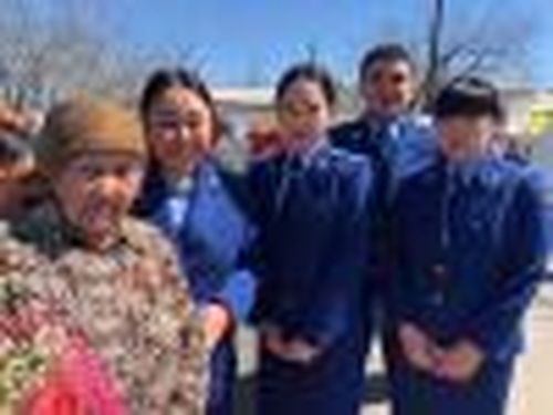 Поздравили ветерана