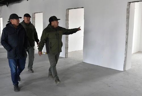 Курорт-дыштанылга комплекизинде тудуг ажылдарын шапкынчыдарын негээн