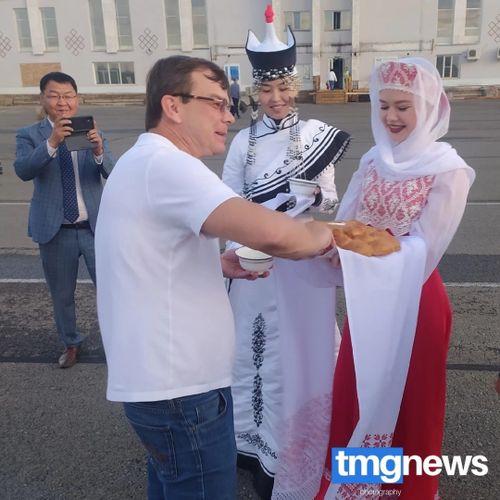 В Туву прибыл заместитель министра культуры Российской Федерации Владимир Осинцев