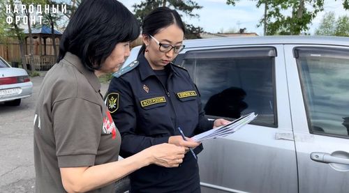 Конфискованные автомобили из Тувы будут направлены на передовую