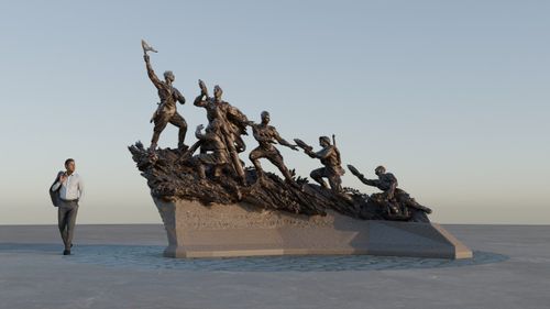 Глава Тувы рассказал о ходе работ по установке памятника братьям Шумовым