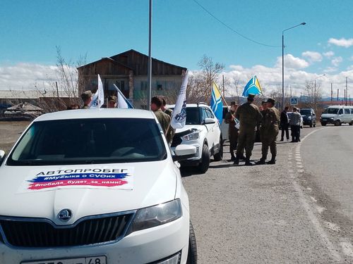 Автопоезд из Кызыла прибыл в Ак-Довурак