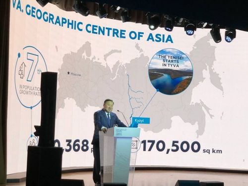 Владислав Ховалыг представил инвестпотенциал Тувы в МИД России перед дипломатами из 120 стран мира и руководителями крупных иностранных компаний